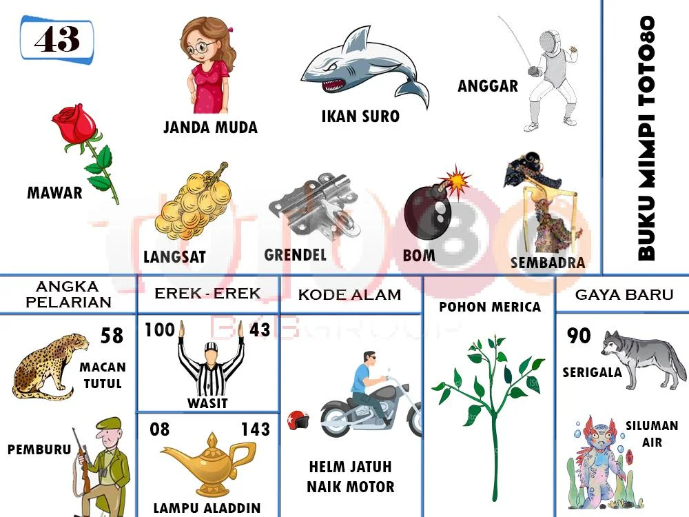 buku mimpi erek erek togel 43